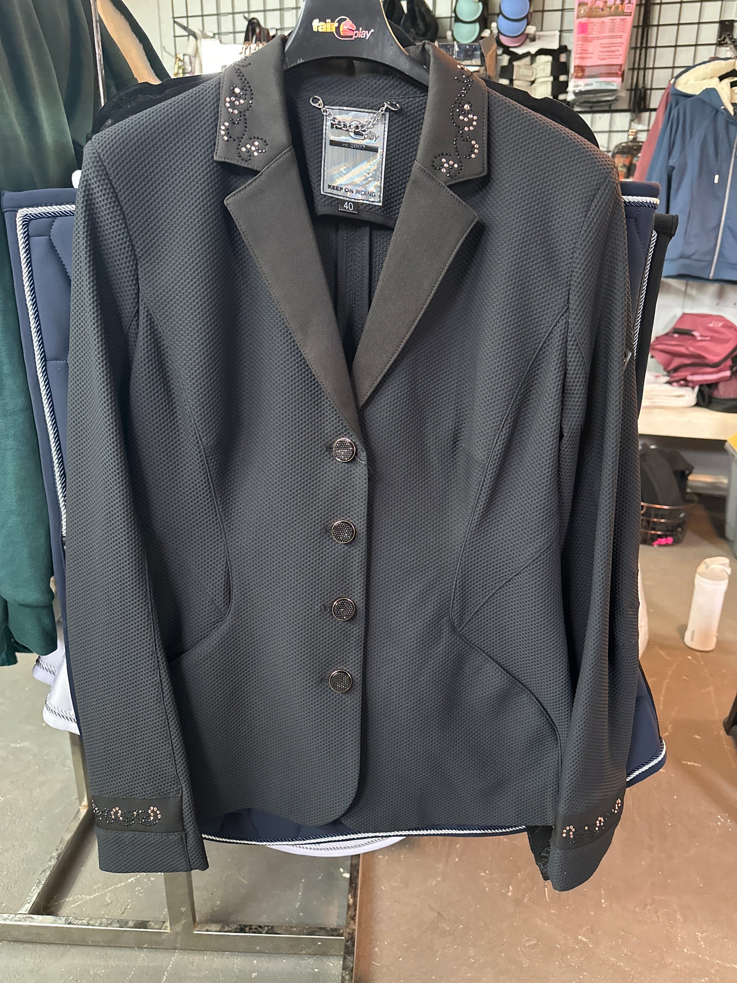 FairPlay Mesh Show Coat